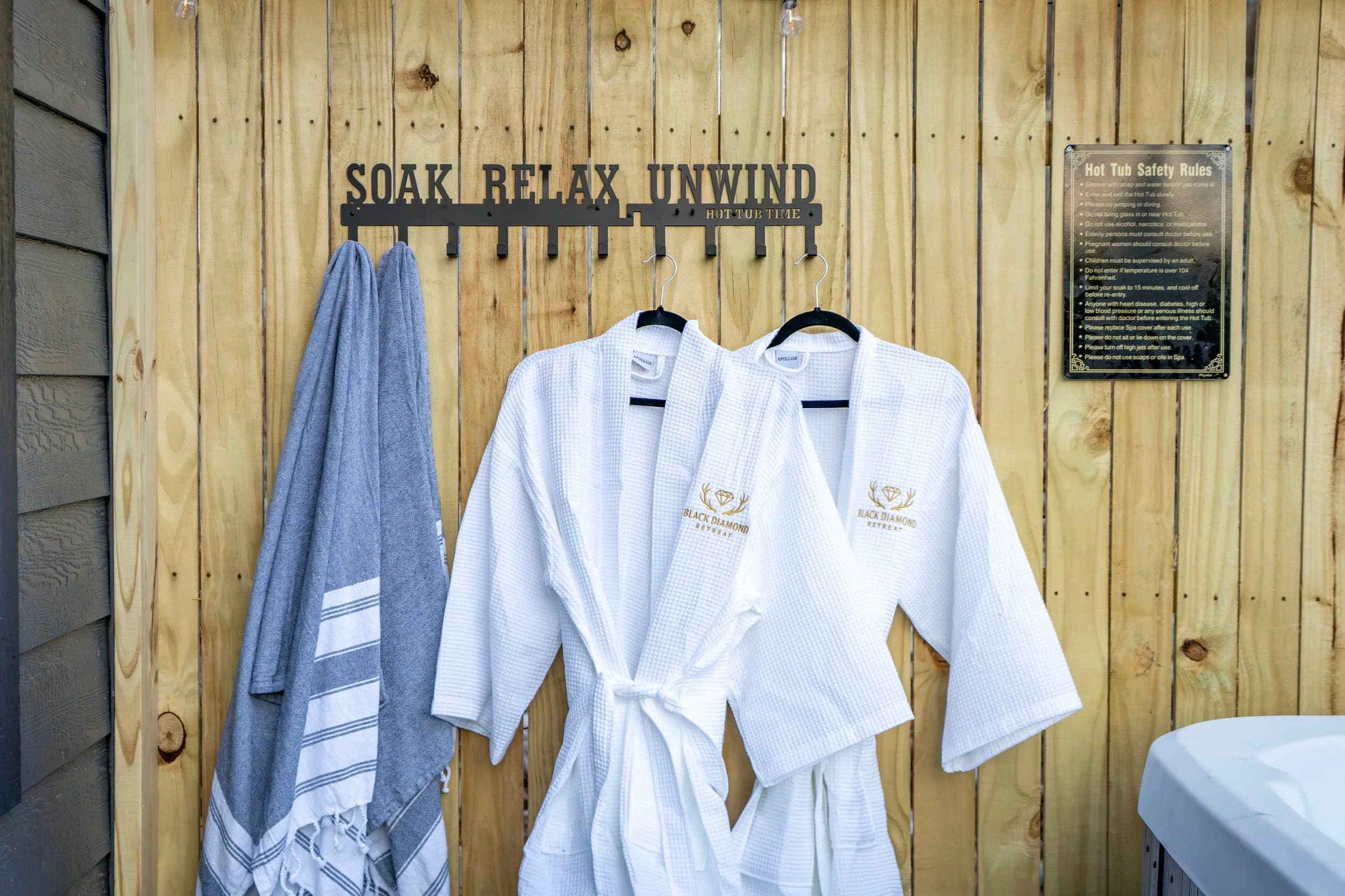 Diamond Robes — Soak, Relax, Unwind