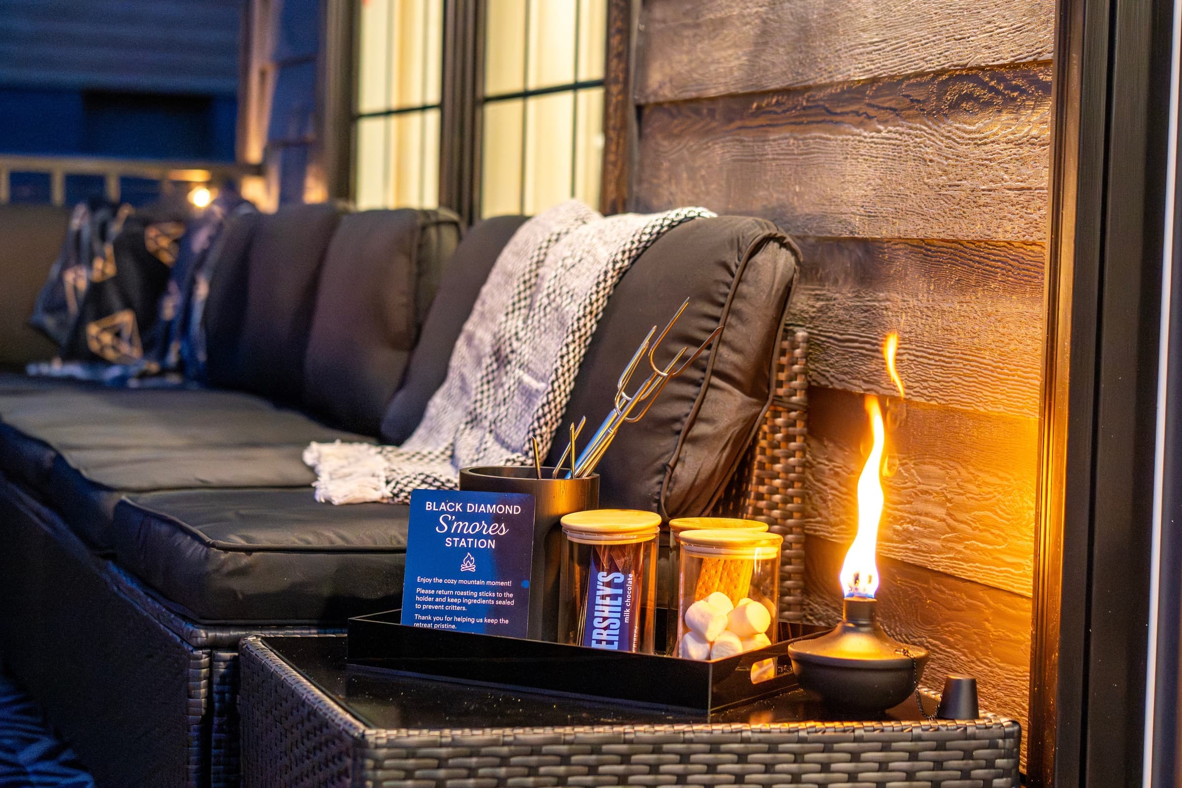 Black Diamond S'mores Station